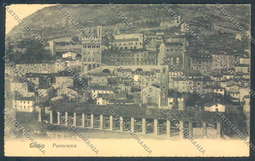 Perugia Gubbio cartolina ZB5937 – fronte