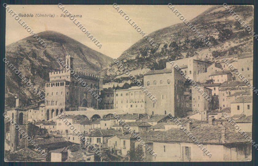 Perugia Gubbio cartolina ZB5940 – fronte