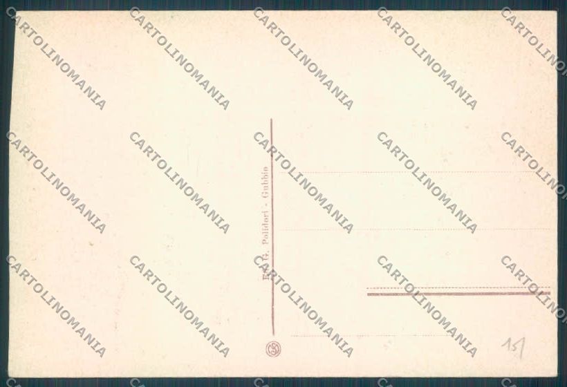 Perugia Gubbio cartolina ZB5943 – retro