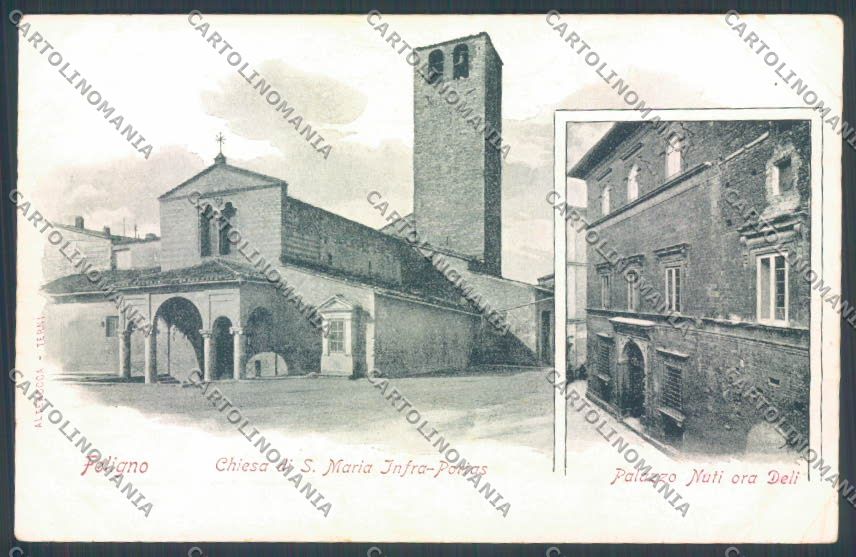 Perugia Foligno Alterocca 383 cartolina ZB5947 – fronte