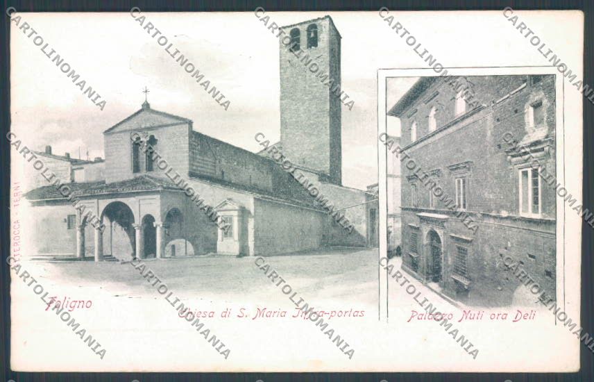 Perugia Foligno cartolina ZB5949 – fronte