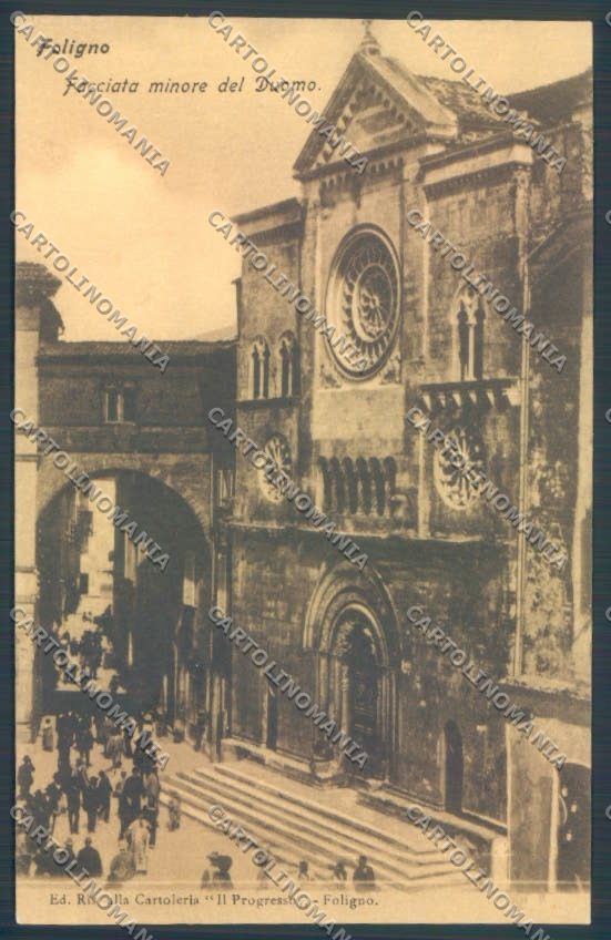 Perugia Foligno cartolina ZB5953 – fronte