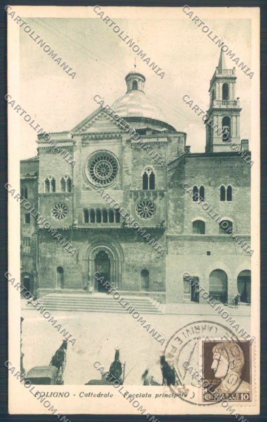Perugia Foligno cartolina ZB5956 – fronte