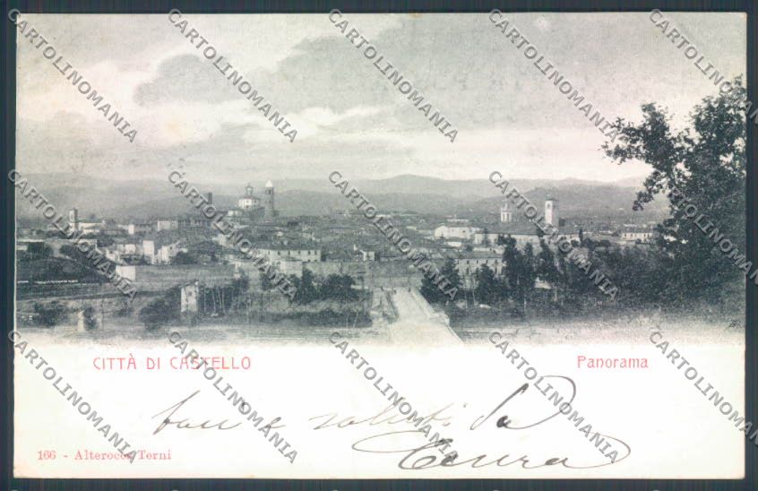 Perugia Città di Castello Alterocca 166 cartolina ZB5960 – fronte