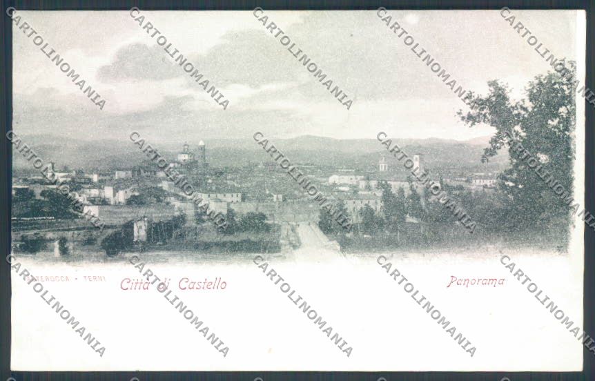Perugia Città di Castello Alterocca cartolina ZB5961 – fronte