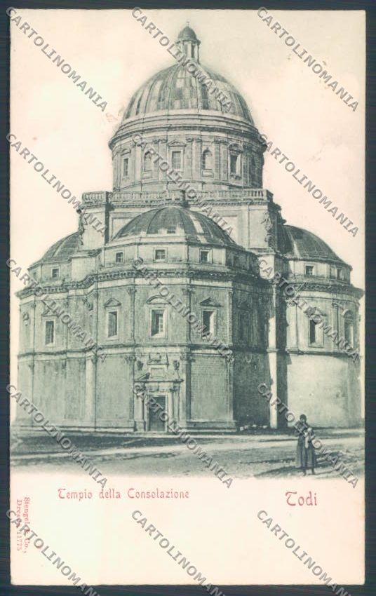 Perugia Todi cartolina ZB5963 – fronte