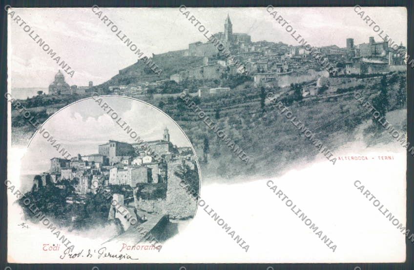 Perugia Todi Alterocca cartolina ZB5965 – fronte
