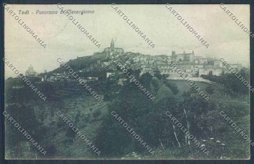 Perugia Todi cartolina ZB5966 – fronte