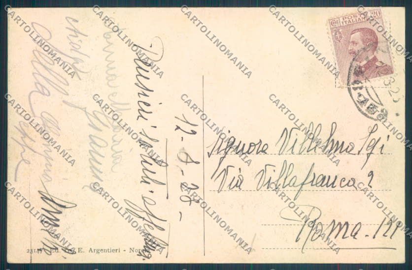 Perugia Norcia cartolina ZB5979 – retro