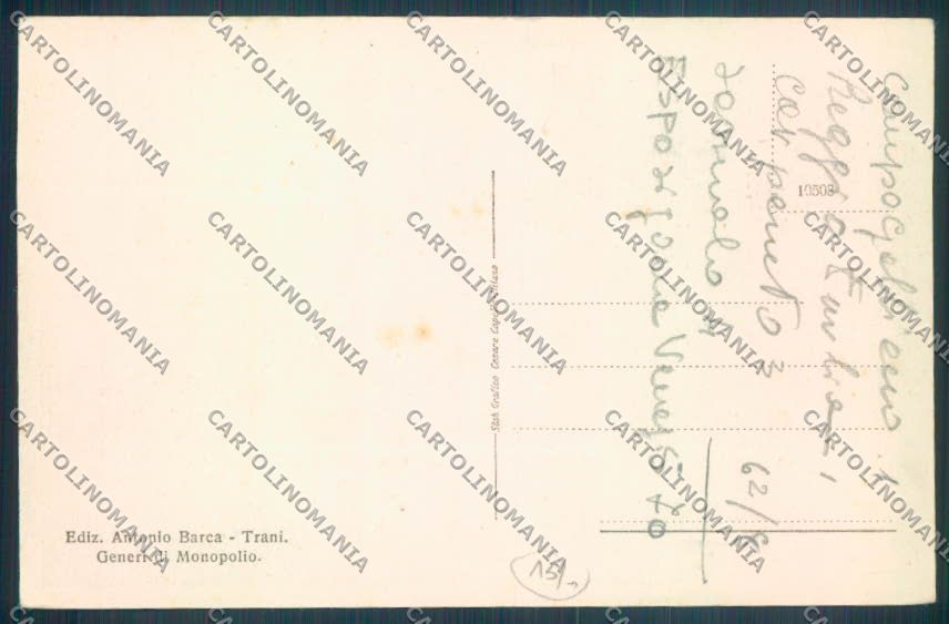 Bari Trani cartolina ZB5991 – retro