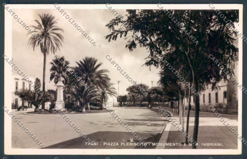 Bari Trani Foto cartolina ZB5992 – fronte