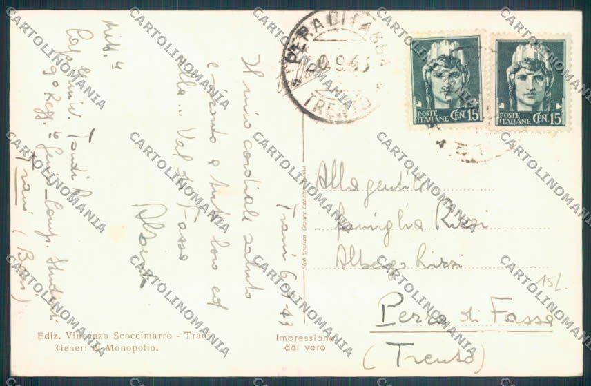 Bari Trani Foto cartolina ZB5992 – retro