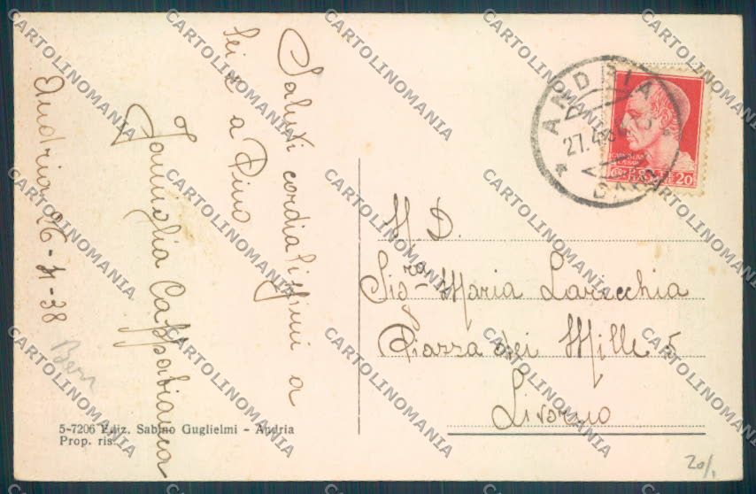 Bari Andria cartolina ZB6012 – retro