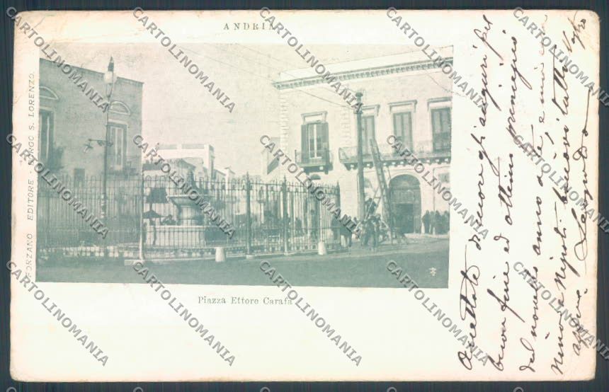 Bari Andria PIEGHINE cartolina ZB6014 – fronte