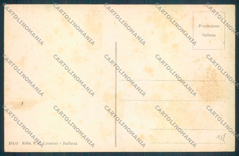 Bari Barletta Teatro Curci cartolina ZB6058 – retro