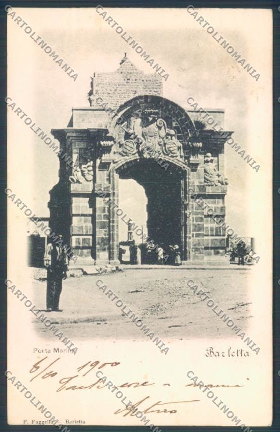 Bari Barletta Porta Marina cartolina ZB6060 – fronte