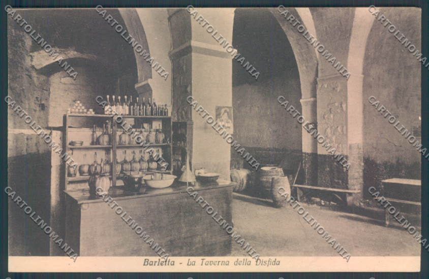 Bari Barletta Taverna Disfida cartolina ZB6069 – fronte