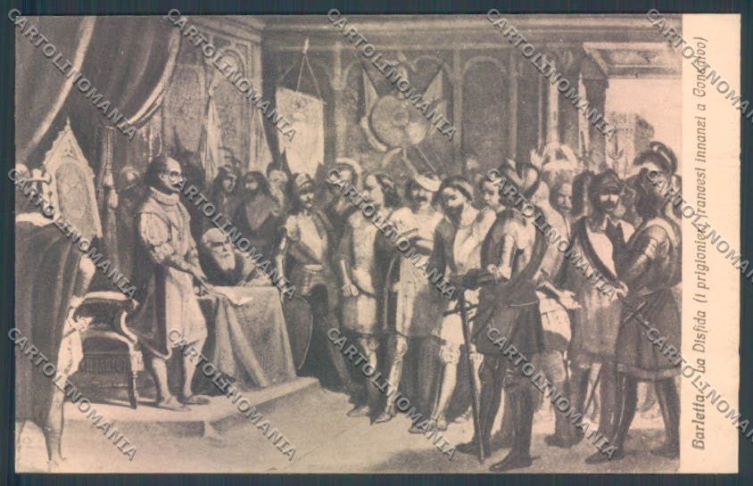 Bari Barletta Disfida cartolina ZB6074 – fronte