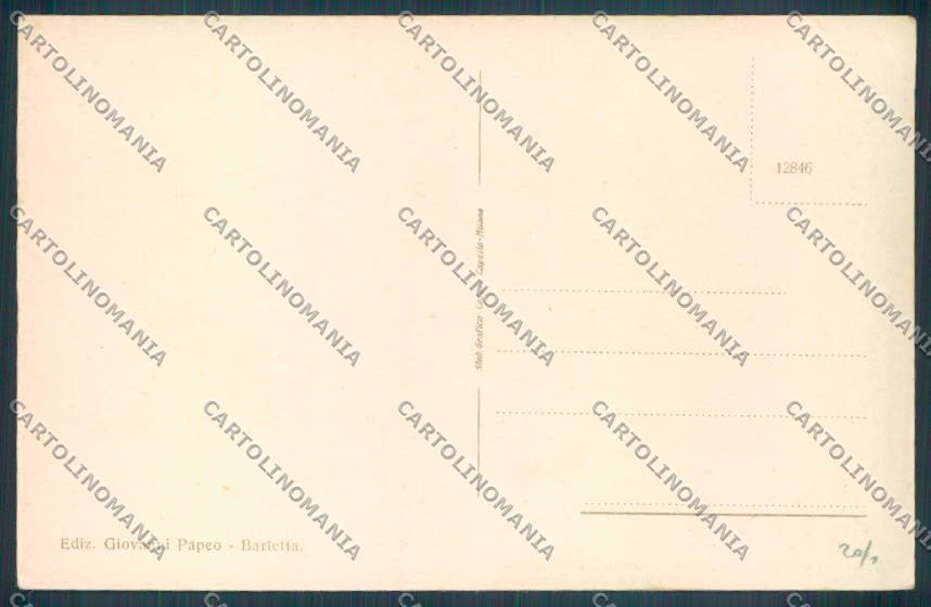 Bari Barletta cartolina ZB6077 – retro