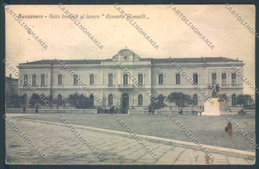 Foggia San Severo Asilo Invalidi al Lavoro STRAPPO cartolina ZB6079 – fronte