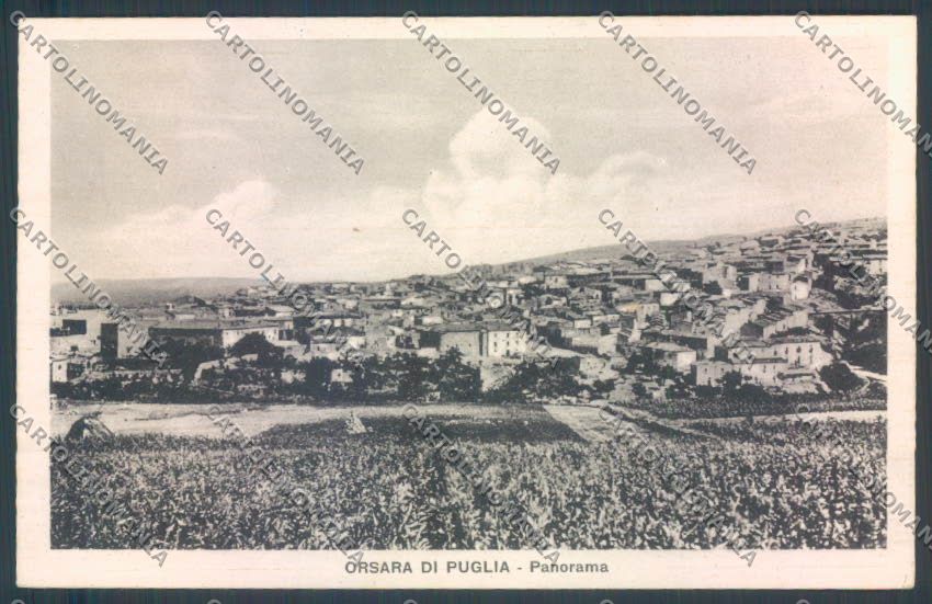 Foggia Orsara di Puglia cartolina ZB6091 – fronte