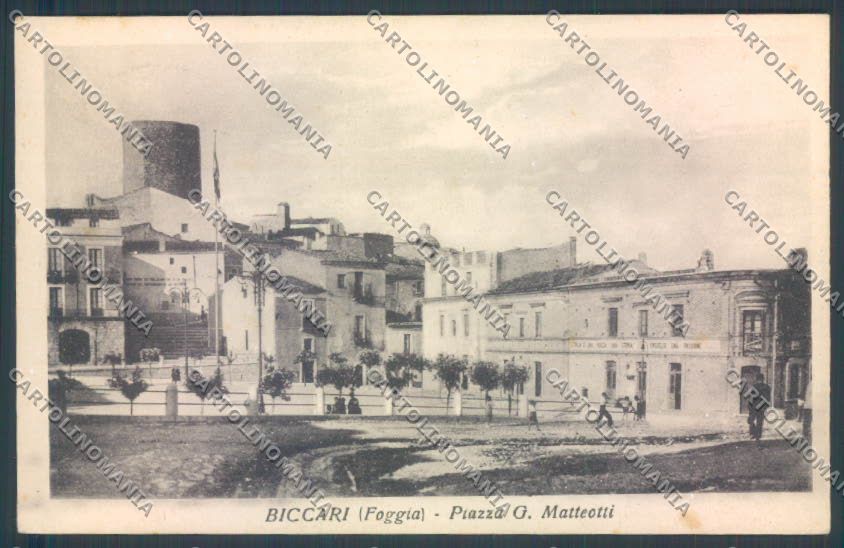 Foggia Biccari cartolina ZB6095 – fronte
