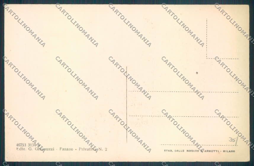 Brindisi Fasano cartolina ZB6098 – retro