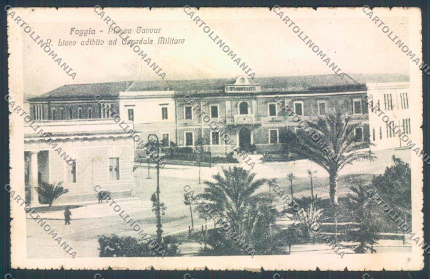 Foggia Città Scuola PIEGA cartolina ZB6108 – fronte