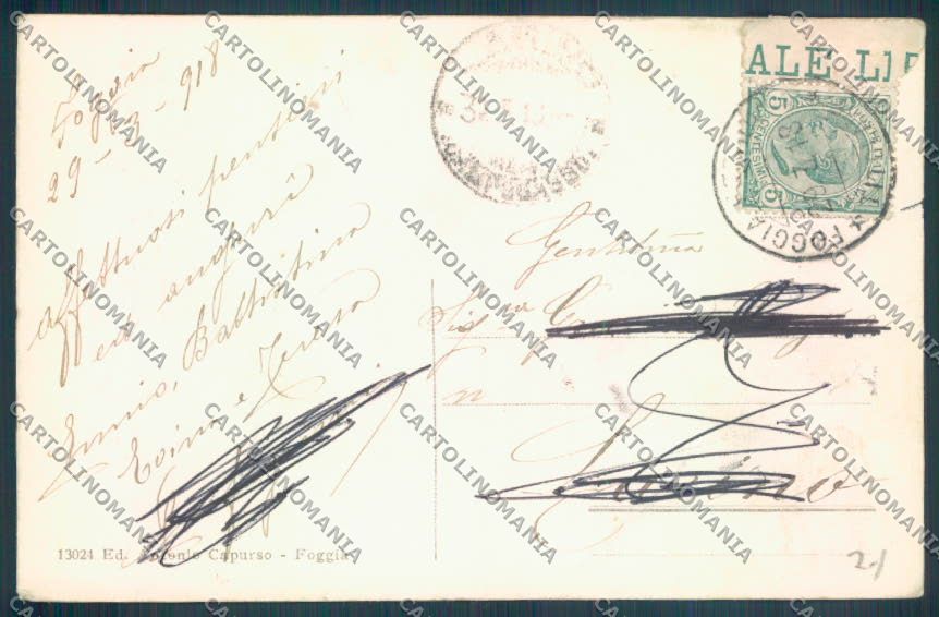 Foggia Città cartolina ZB6109 – retro