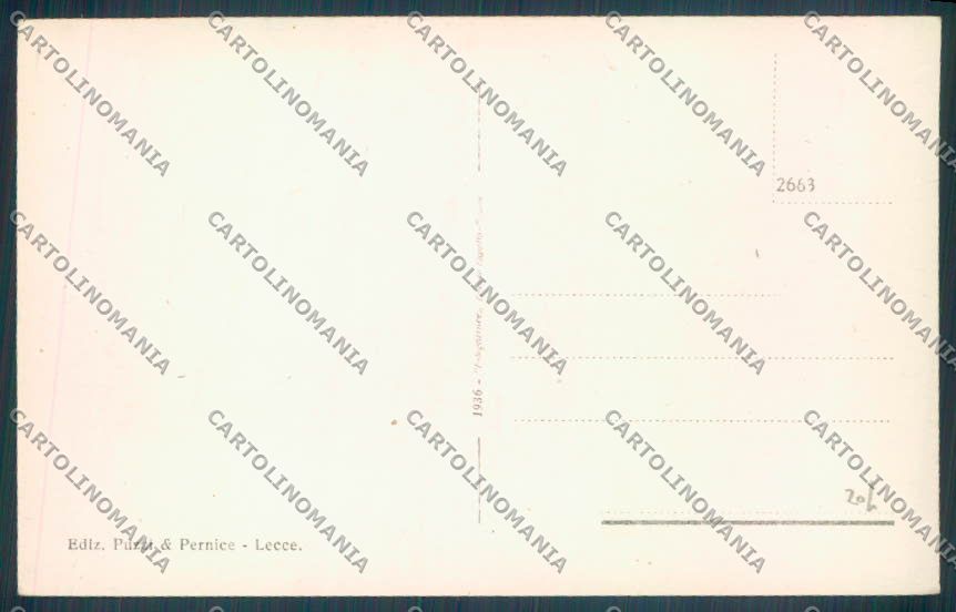 Lecce Città cartolina ZB6133 – retro