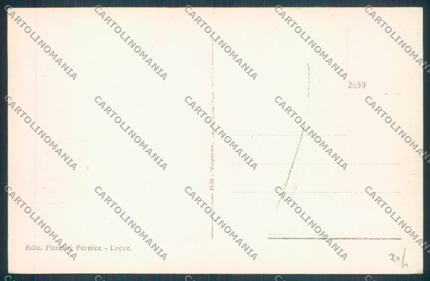 Lecce Città cartolina ZB6138 – retro