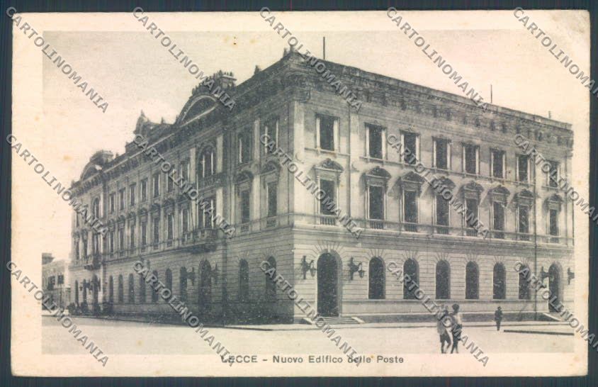 Lecce Città Poste PIEGHE cartolina ZB6143 – fronte