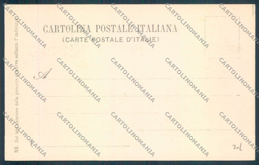 Lecce Città Deposito Fanteria Militari cartolina ZB6144 – retro