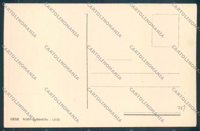 Lecce Città Porta Napoli cartolina ZB6146 – retro