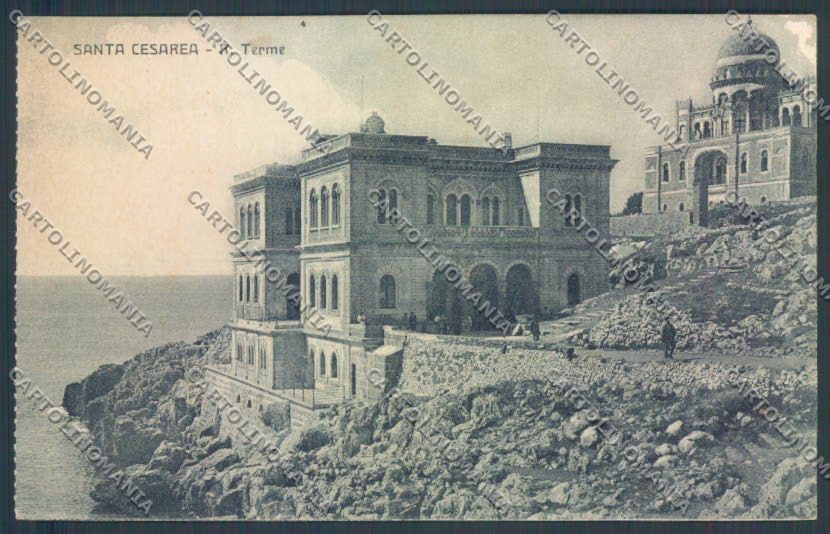 Lecce Santa Cesarea Terme ABRASA cartolina ZB6151 – fronte