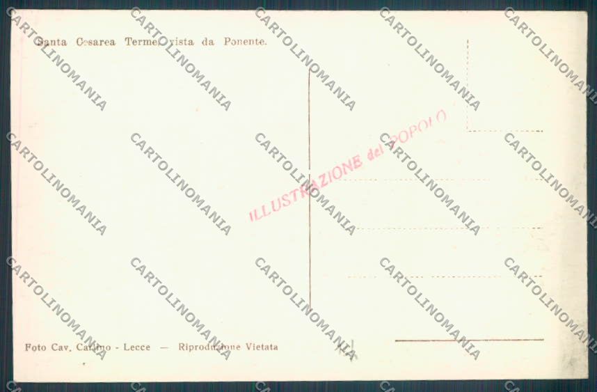 Lecce Santa Cesarea Terme Foto cartolina ZB6152 – retro