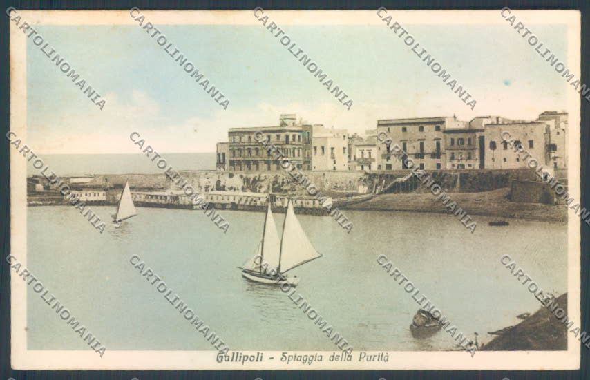 Lecce Gallipoli cartolina ZB6160 – fronte
