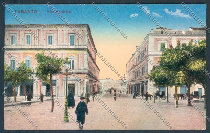 Taranto Città PIEGHINE cartolina ZB6173 – fronte
