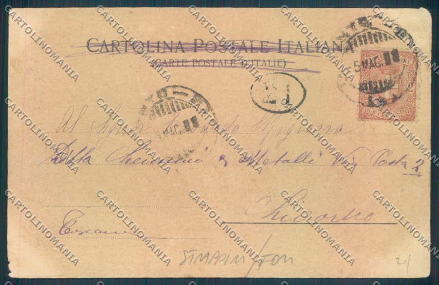 Taranto Città STRAPPINI FORI cartolina ZB6185 – retro