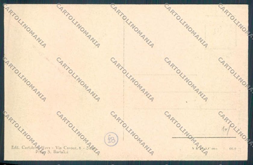 Siena Città cartolina ZB6215 – retro