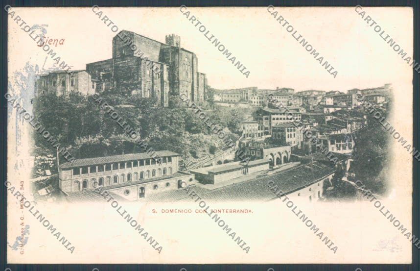 Siena Città COLLA ABRASA cartolina ZB6220 – fronte
