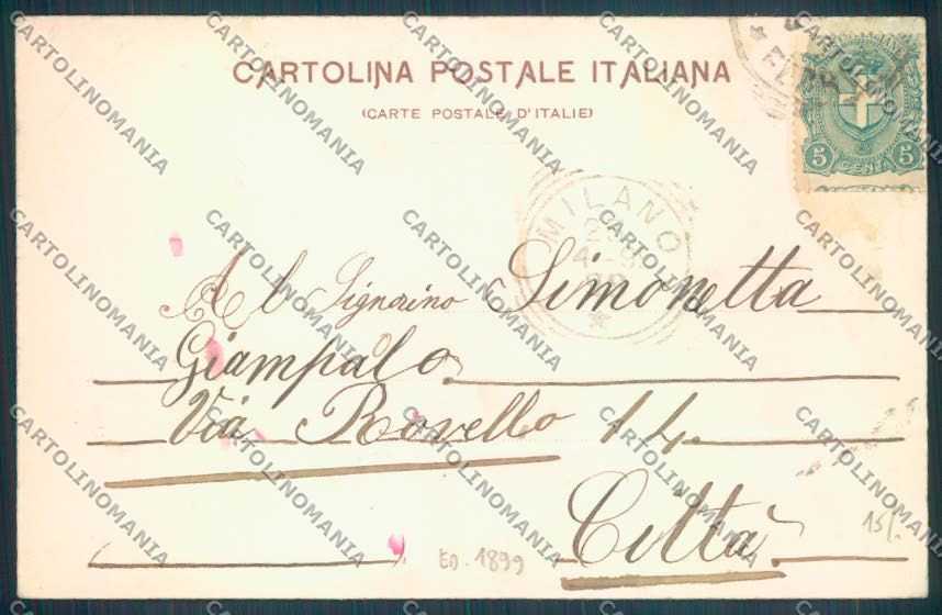 Siena Città cartolina ZB6221 – retro
