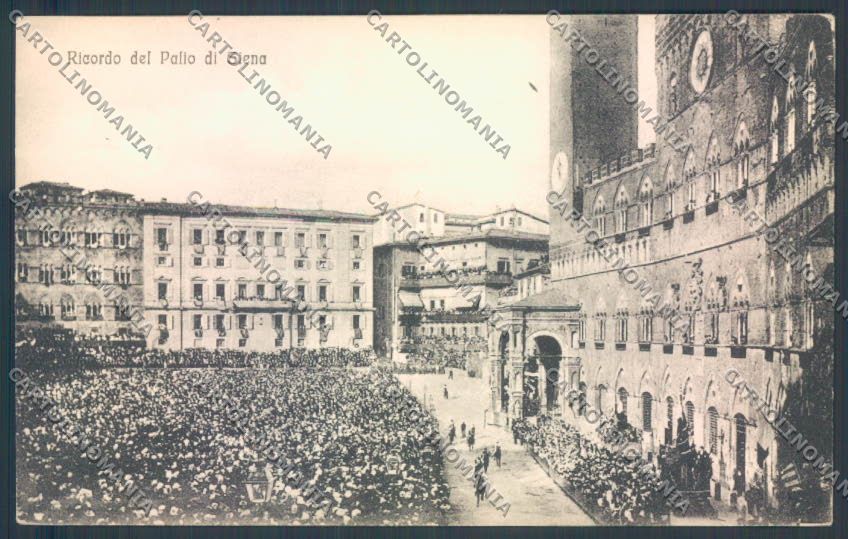 Siena Città Palio cartolina ZB6242 – fronte
