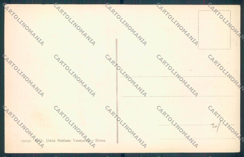 Siena Città Palio cartolina ZB6242 – retro