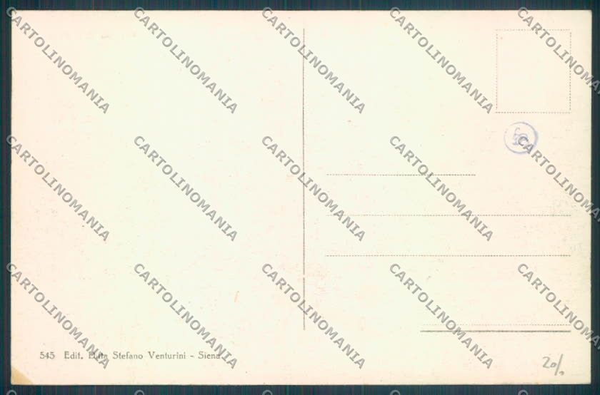 Siena San Galgano Abbazia cartolina ZB6252 – retro