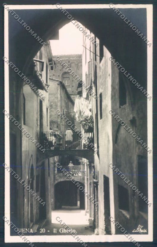 Siena Città Ghetto Foto cartolina ZB6268 – fronte