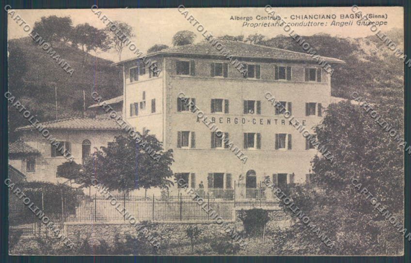 Siena Chianciano Bagni cartolina ZB6303 – fronte