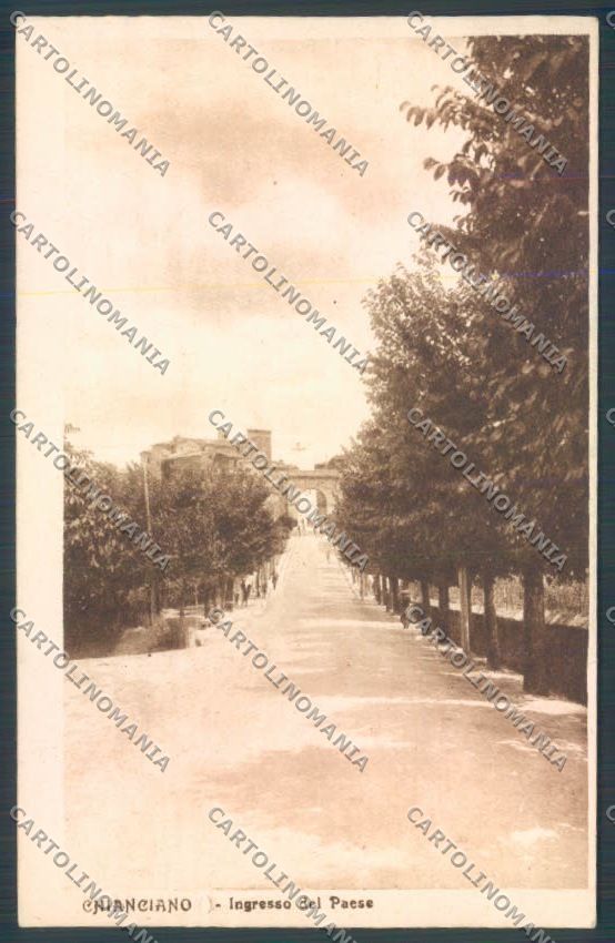 Siena Chianciano Bagni cartolina ZB6324 – fronte