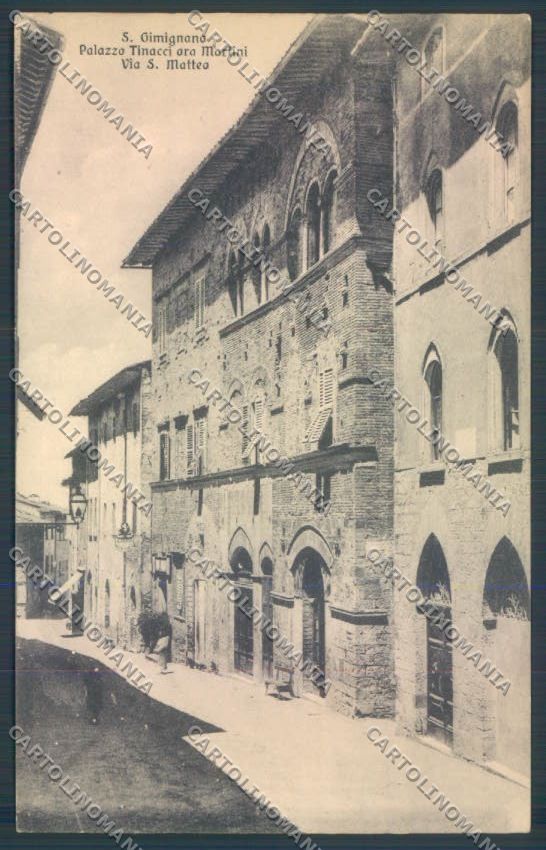 Siena San Gimignano cartolina ZB6360 – fronte