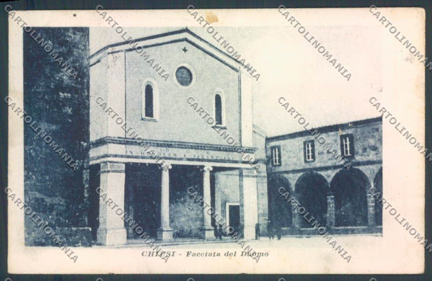 Siena Chiusi cartolina ZB6394 – fronte